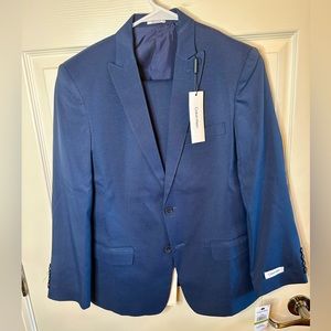 Boys Calvin Klein Suit Sz14 husky NWT